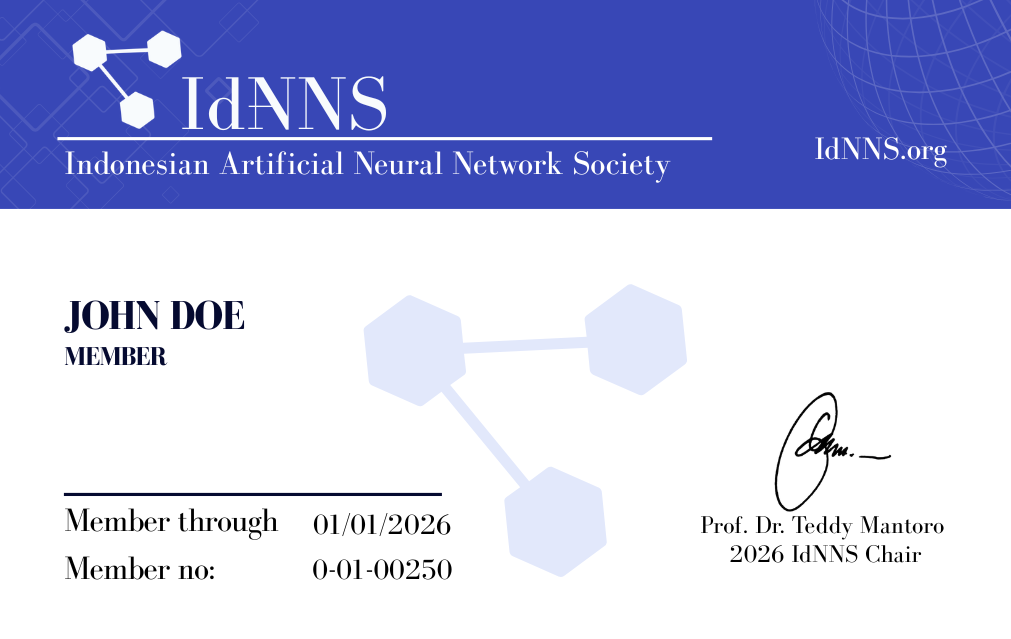 IdNNS Member Card Preview